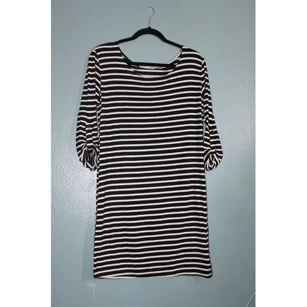 Striped Midi Dress